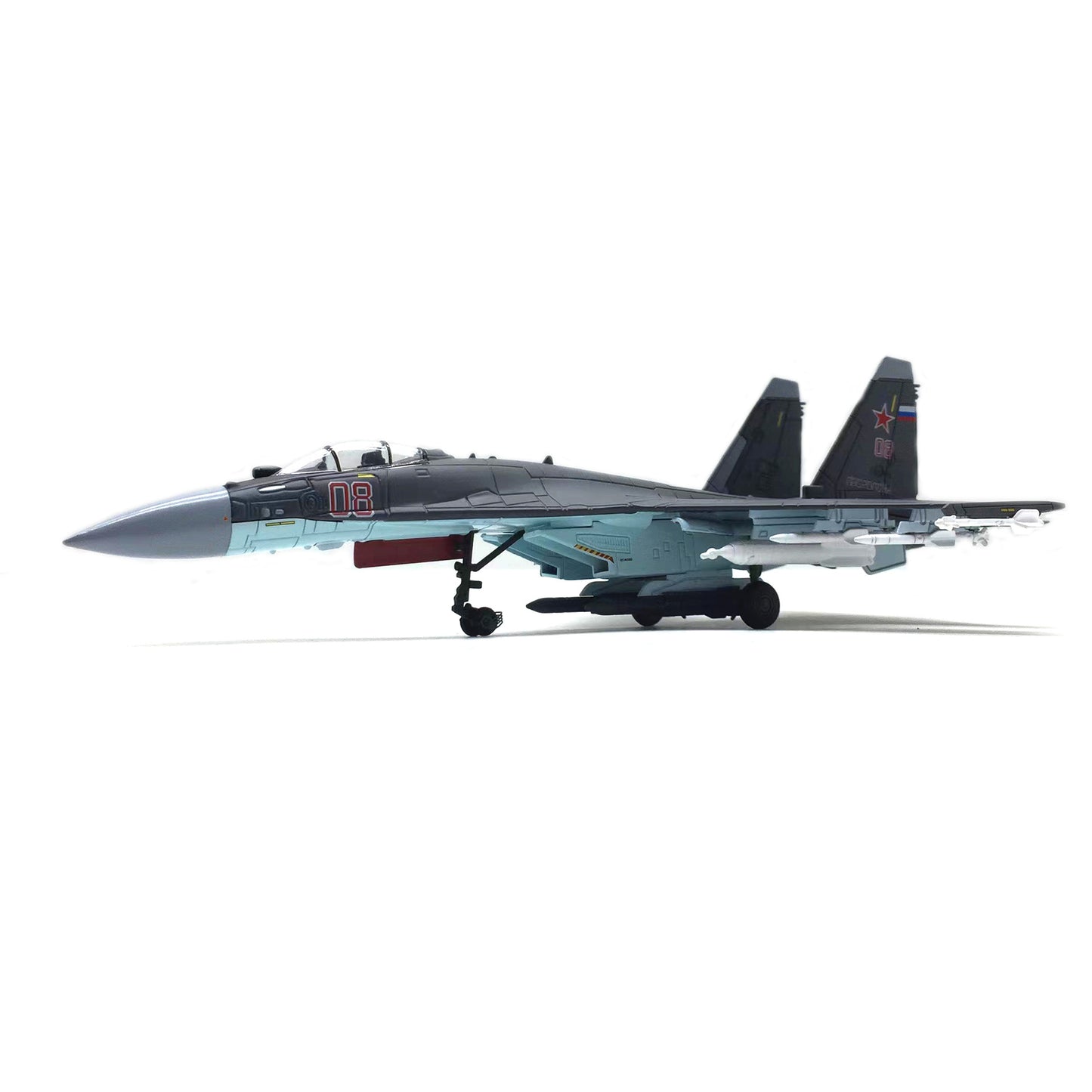 1/100 SU-35 Super Flanker Aircraft Alloy Model Diecast