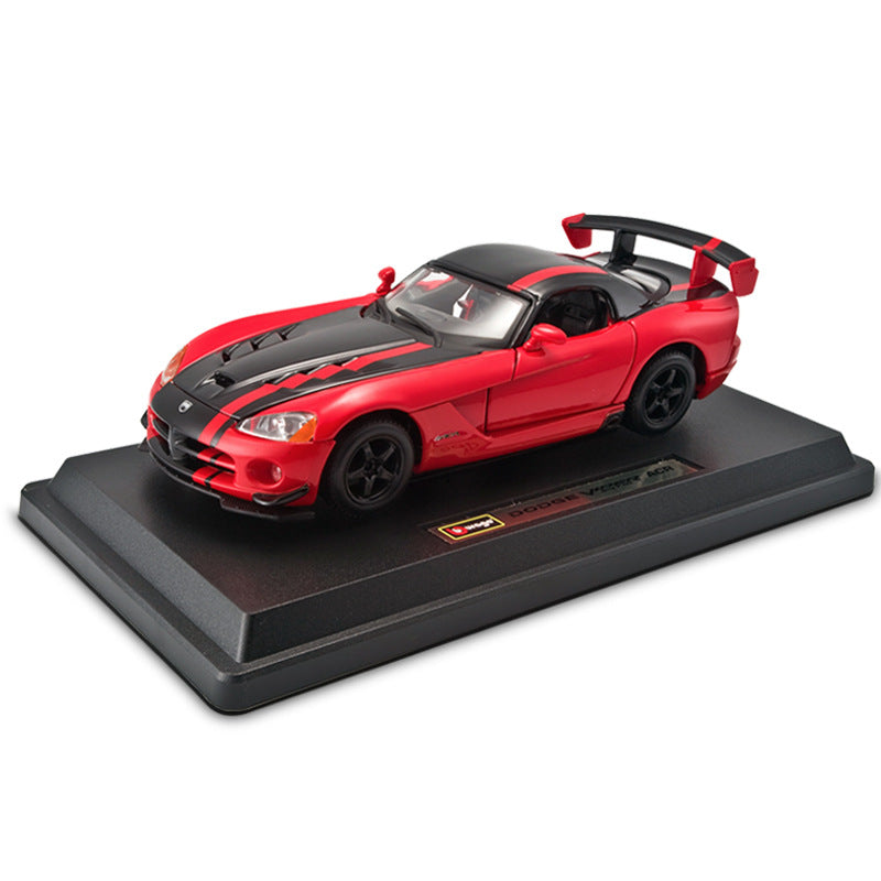 Bburago 1/24 Dodge Viper Srt10 ACR Modern Car Model