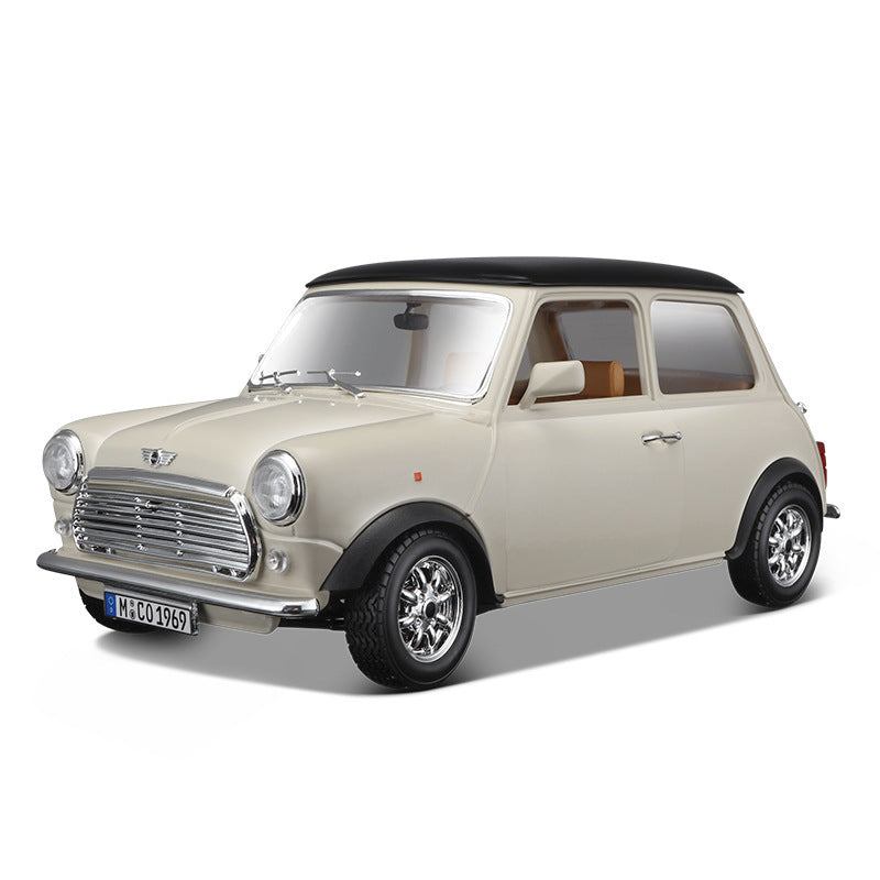 Bburago 1/18 Mini Cooper 1969 Classic Car Model