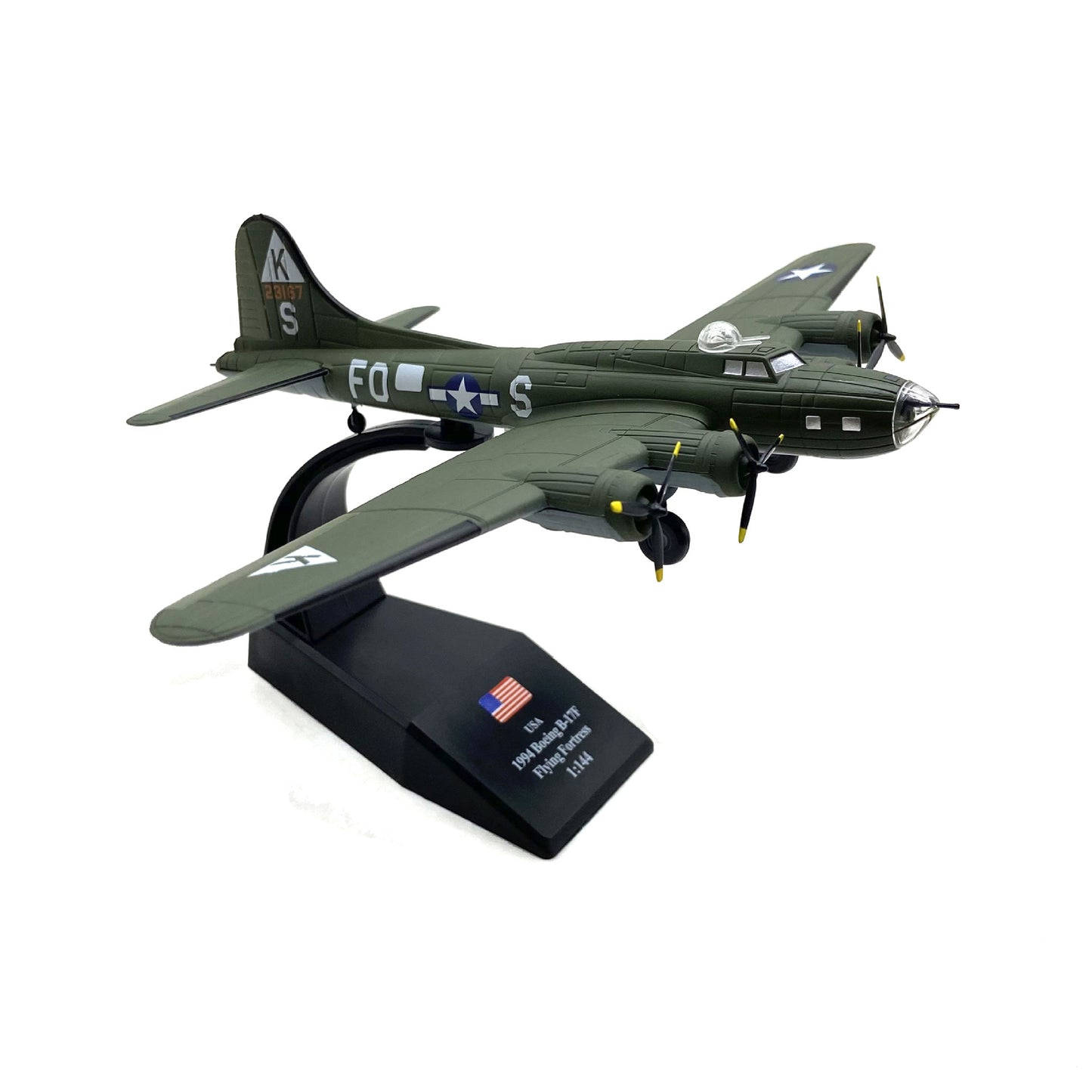 1/144 USA A-10 B-17F P-61B Black Widow Aircraft Alloy Model Diecast