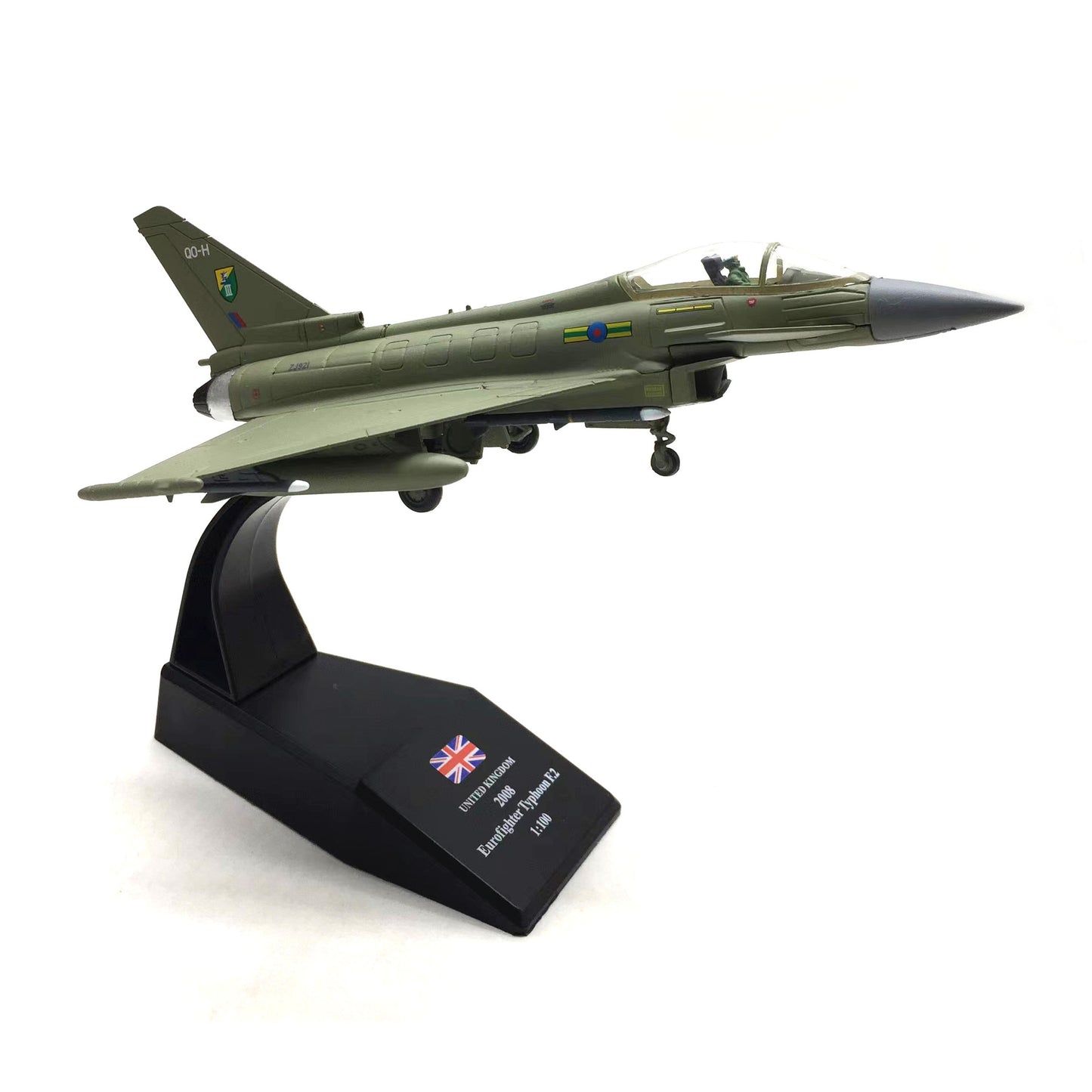 1/100 EK Eurofighter France Mirage 2000 Aircraft Alloy Model Diecast