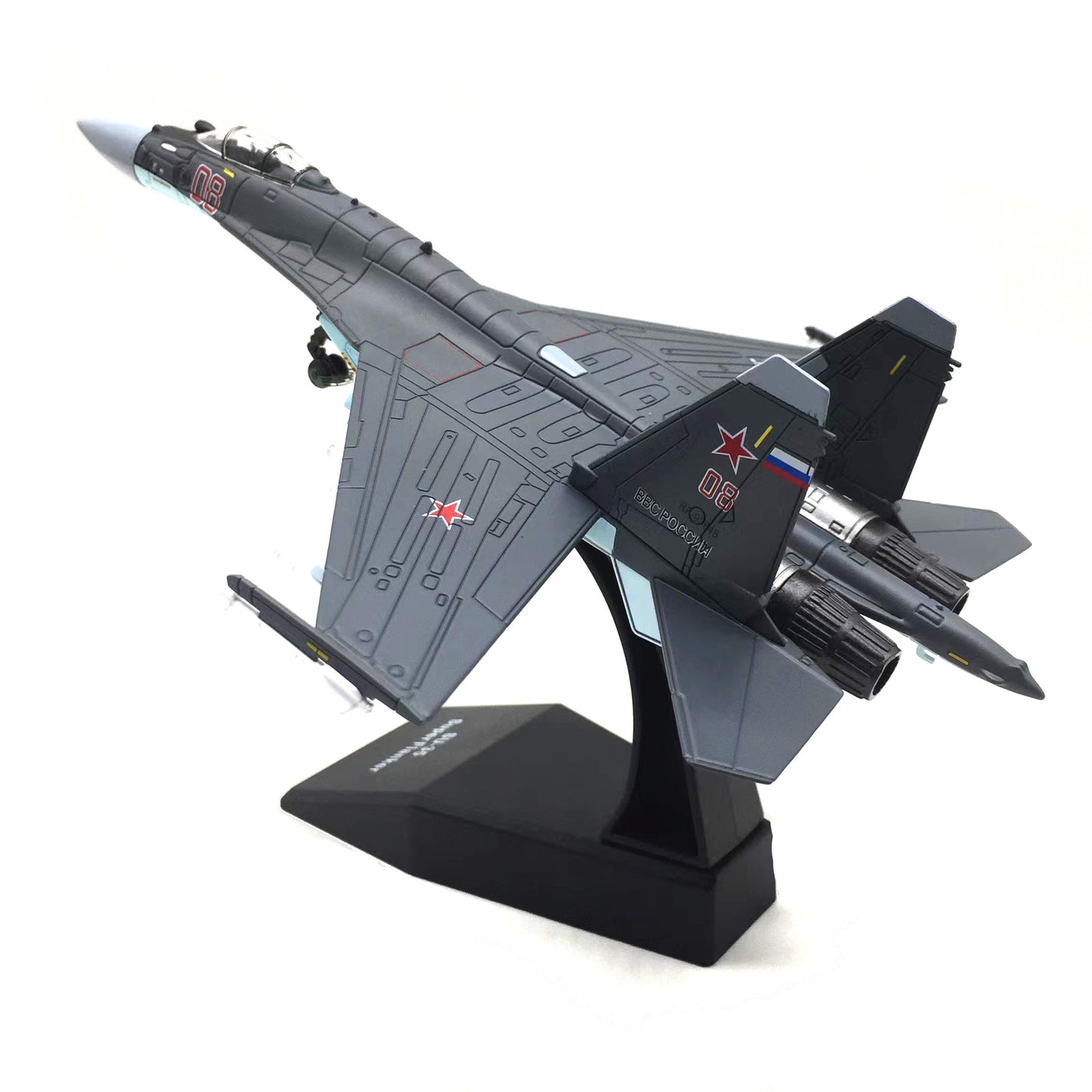 1/100 SU-35 Super Flanker Aircraft Alloy Model Diecast