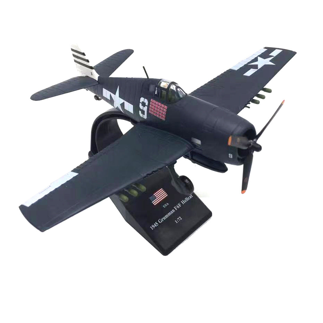 1/72 USA Lightning F-6F Fighter F-4U Skyhawk A-4 Aircraft Alloy Model Diecast