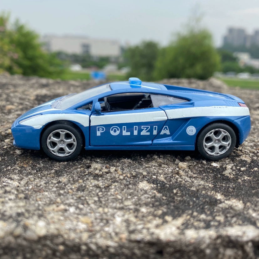 1/43 Lamborghini Polizia Car Morden Car Model