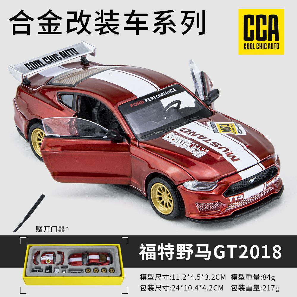 1/42 Ford Mustang GT 2018 Modern Car Model