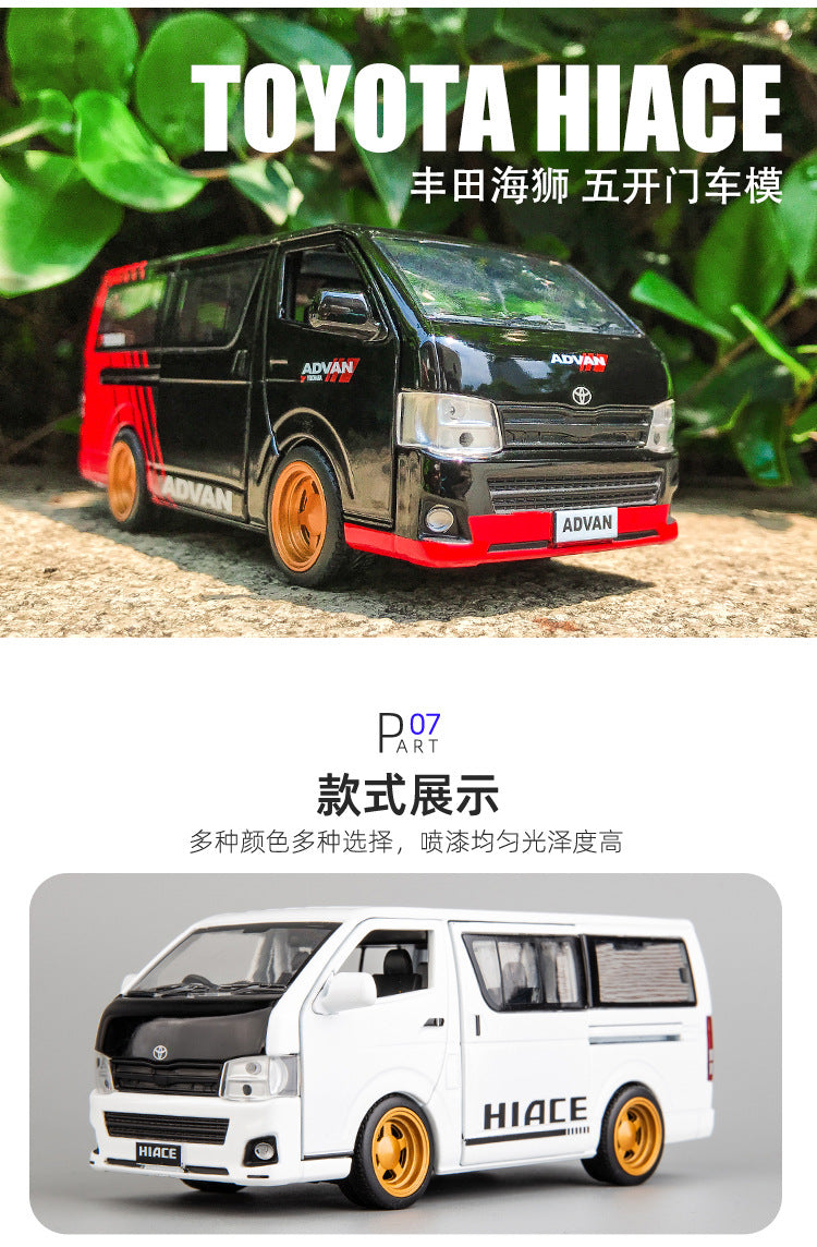 1/32 Toyota Hiace Van Modern Car Model