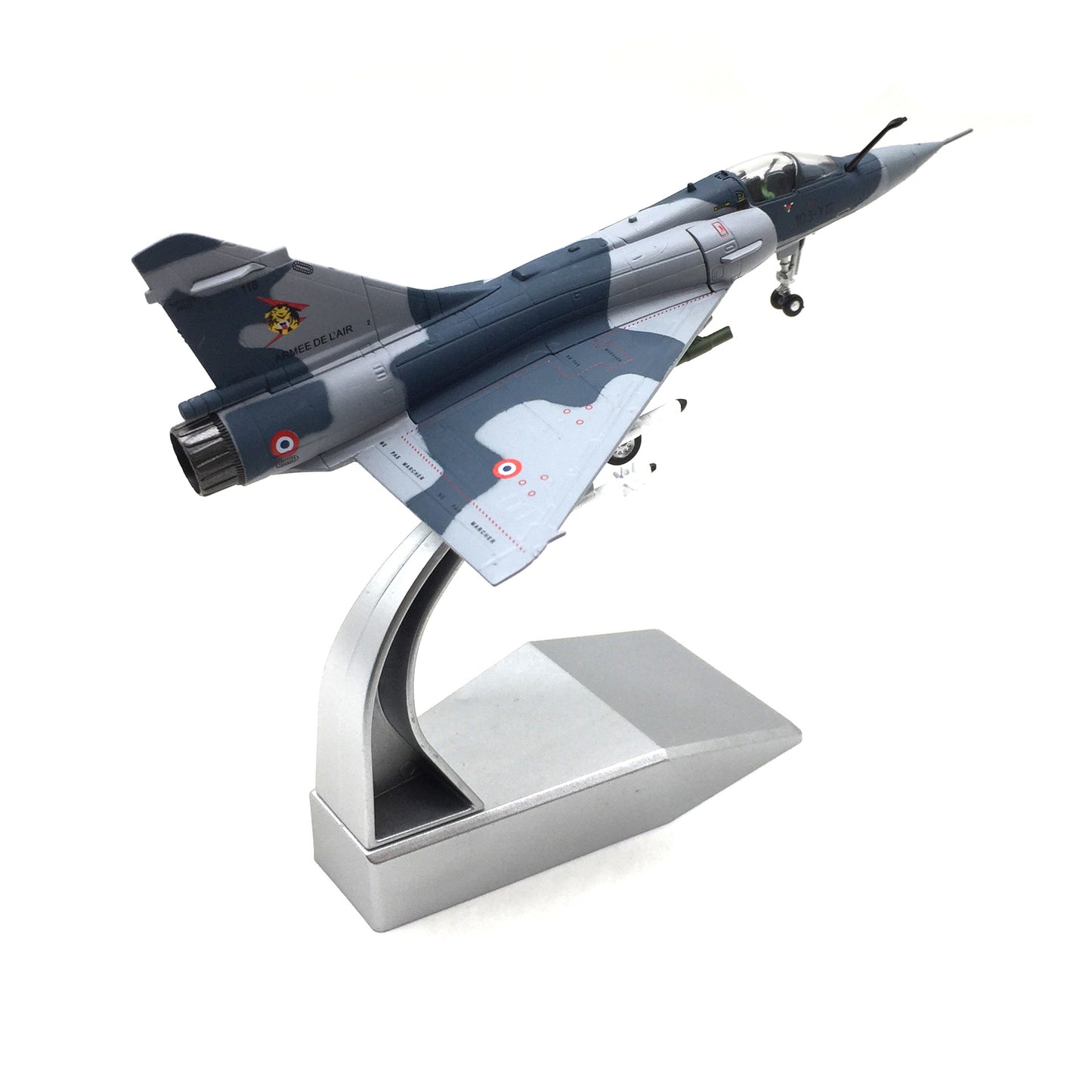 1/100 EK Eurofighter France Mirage 2000 Aircraft Alloy Model Diecast