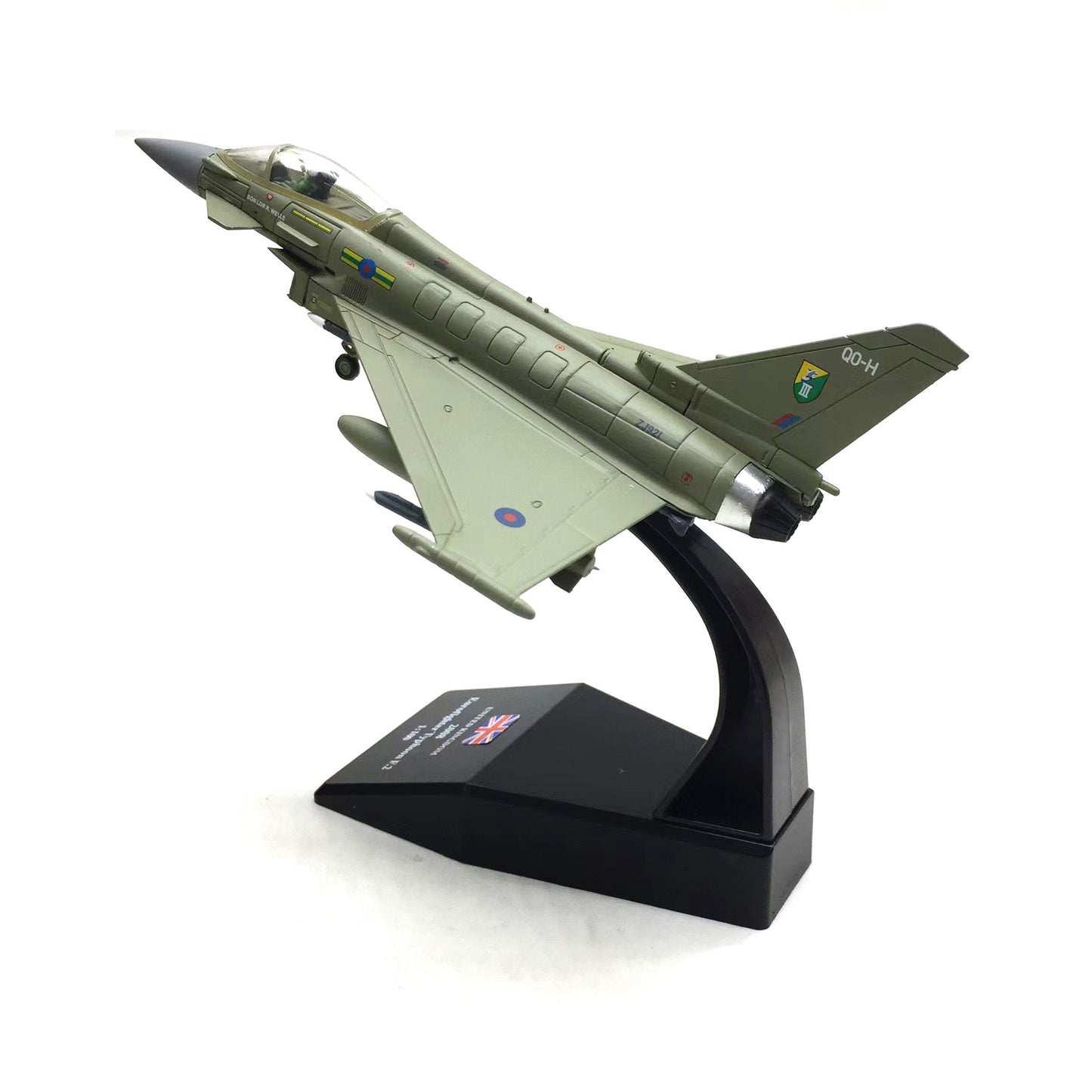 1/100 EK Eurofighter France Mirage 2000 Aircraft Alloy Model Diecast