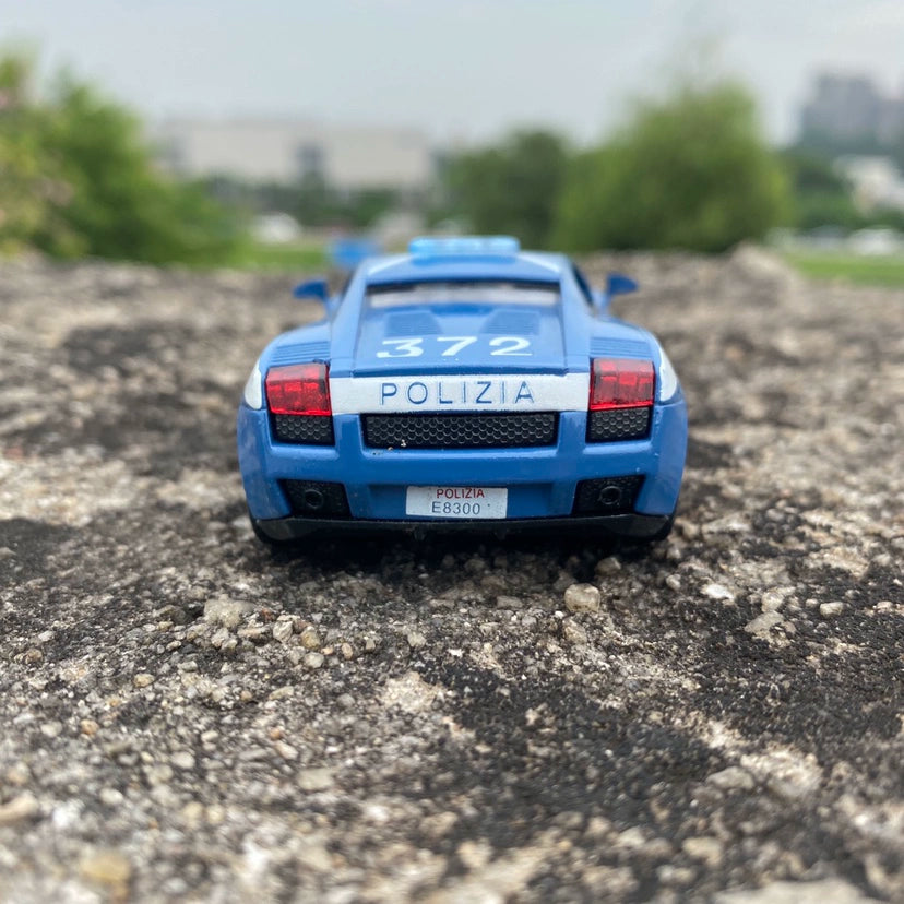 1/43 Lamborghini Polizia Car Morden Car Model