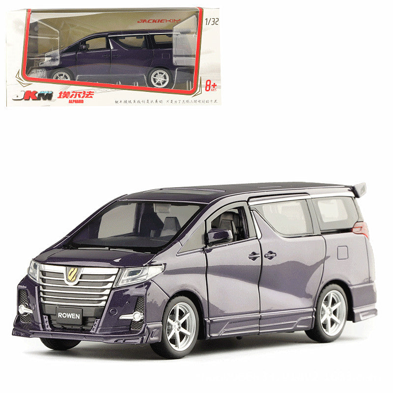 JKM 1/32 Toyota Alphard 2017 Rowen Modern Car Model