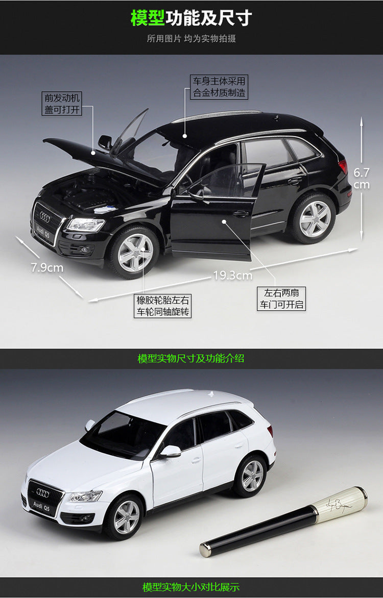 WELLY 1/24 Audi Q5 SUV Modern Car Model