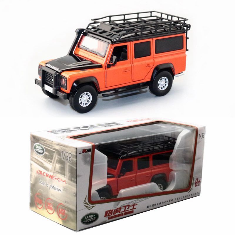 JKM 1/32 Land RoverDefender  2010 SUV Modern Car Model