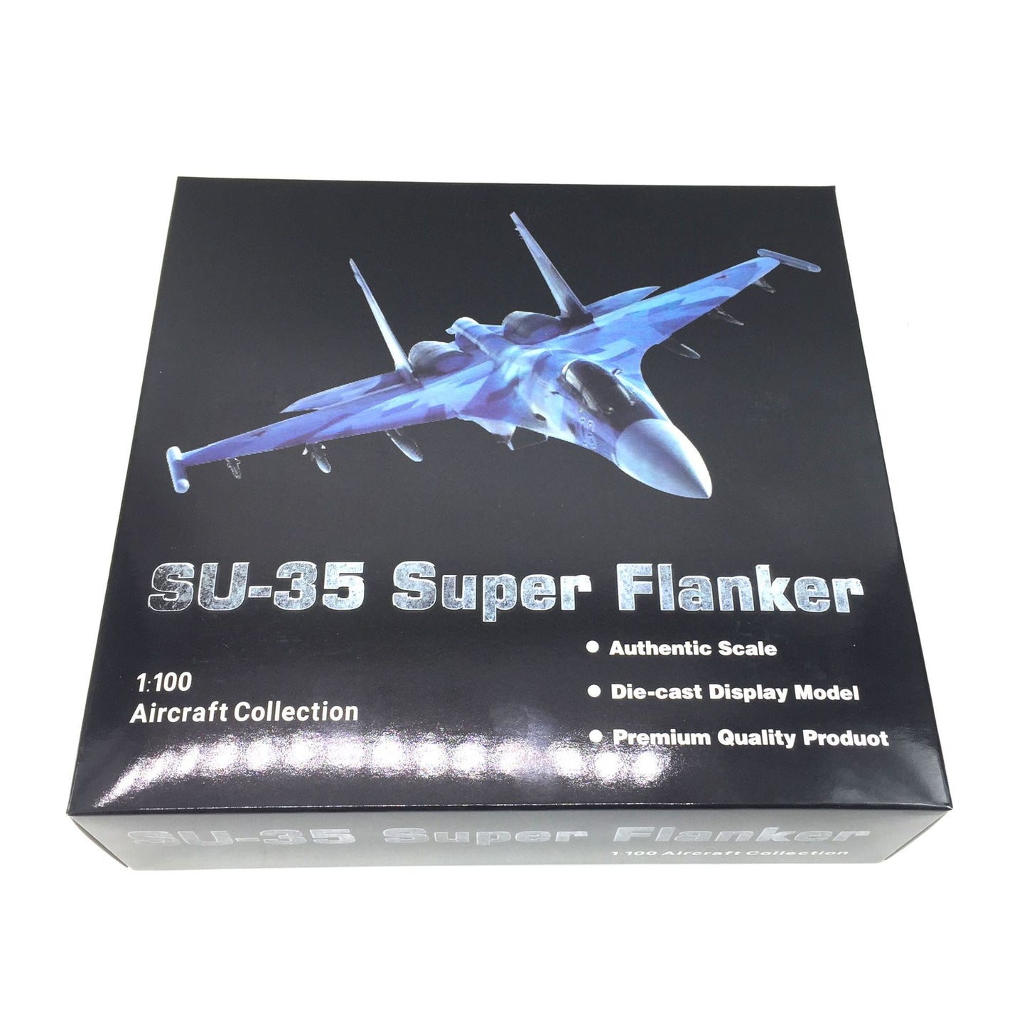 1/100 SU-35 Super Flanker Aircraft Alloy Model Diecast