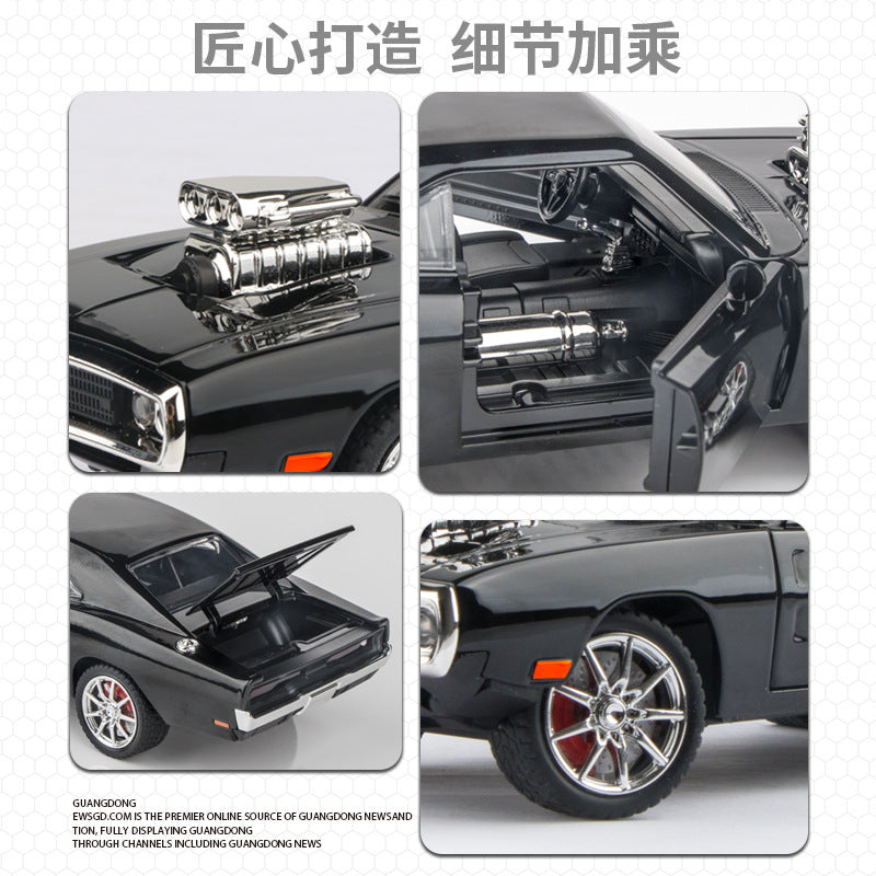 Mini Auto 1/24 Dodge Charger 1970 The Fast and the Furious  Classic Car Model