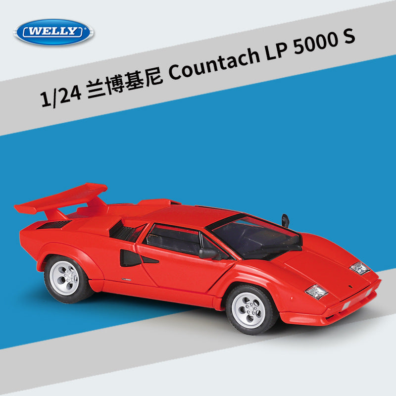 Welly 1/24 Lamborghini Countach LP 5000 S Modern Car Model