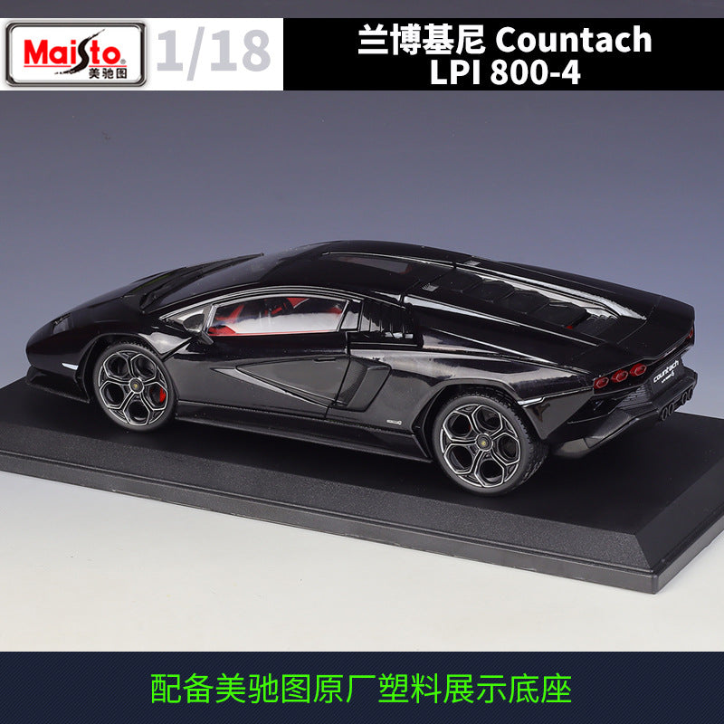 Maisto 1/18 Lamborghini Countach LPI 800-4 Modern Car Model