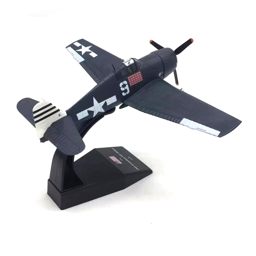 1/72 USA Lightning F-6F Fighter F-4U Skyhawk A-4 Aircraft Alloy Model Diecast