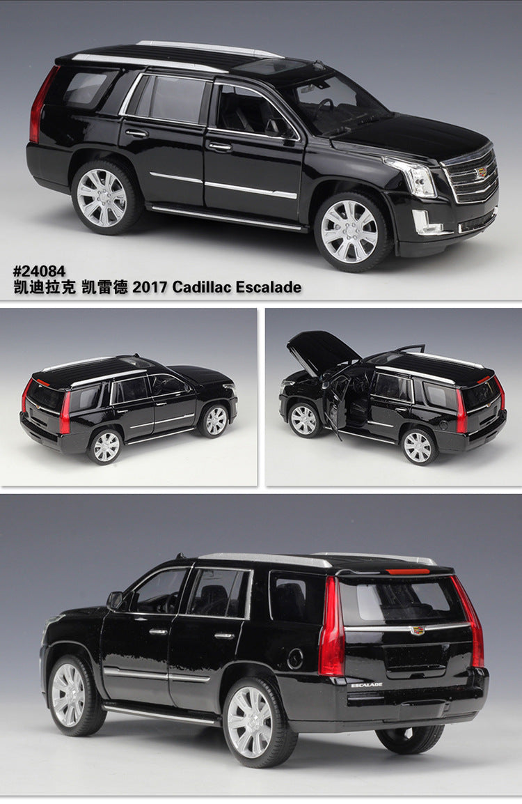 WELLY 1/27 Cadillac Escalade 2017 Modern Car Model