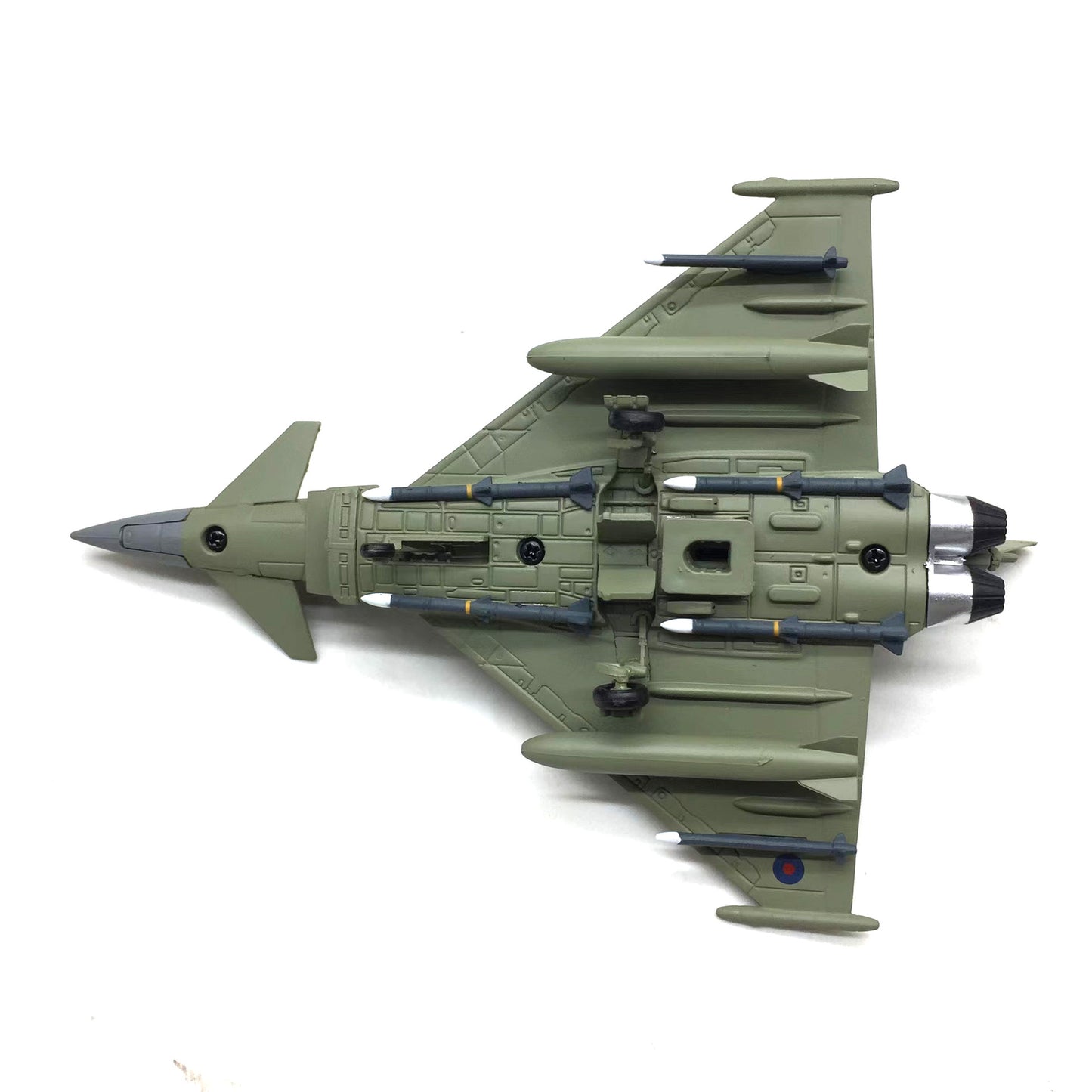 1/100 EK Eurofighter France Mirage 2000 Aircraft Alloy Model Diecast