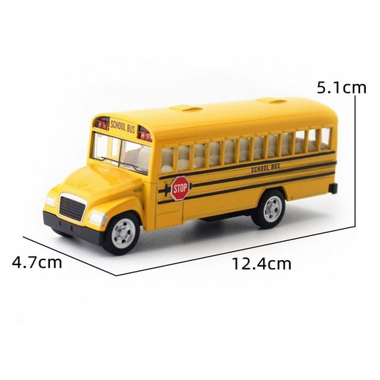 Makeda 1/100   School Bus Modern Car Model