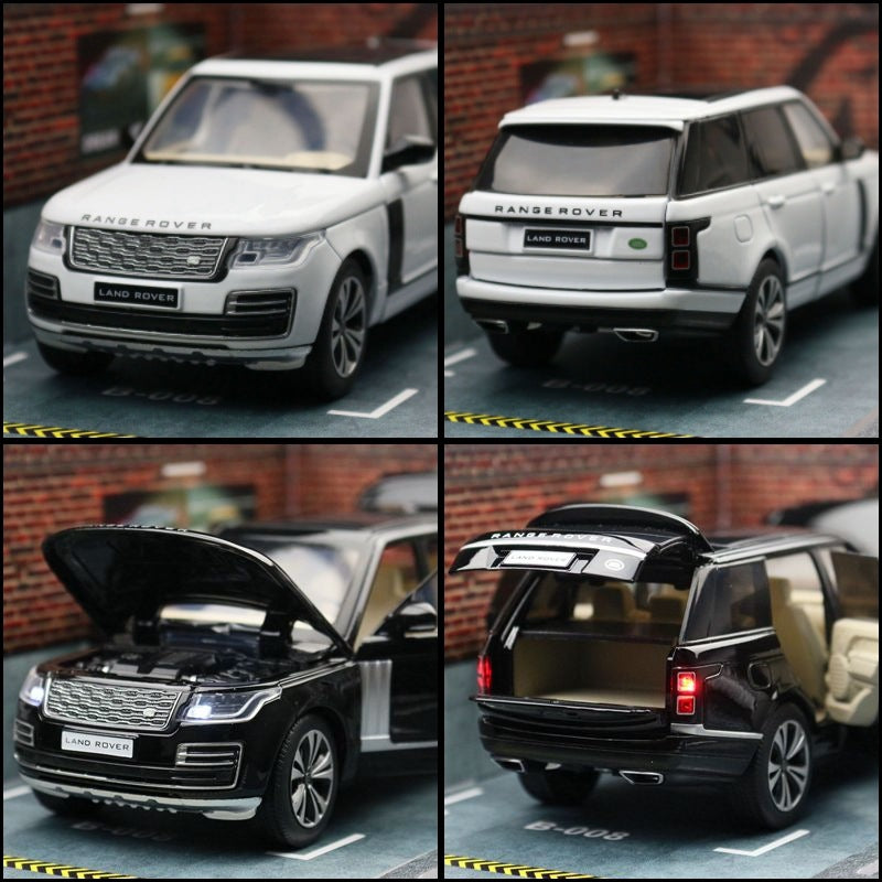 JKM 1/32 Land RoverDefender Rang Rover SUV Modern Car Model