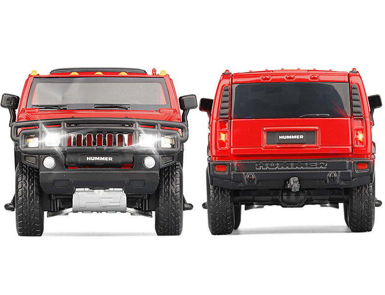 JKM 1/32 Hummer H2 2008 Suv Modern Car Model