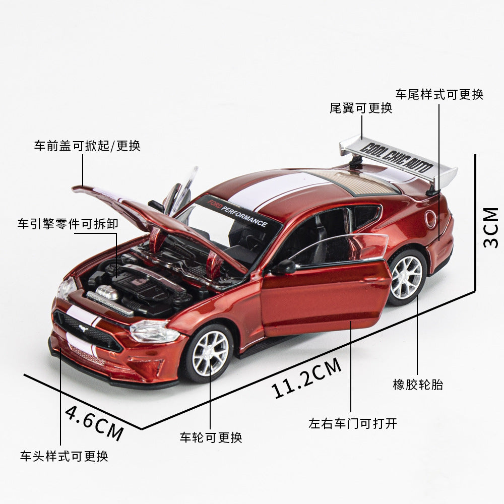 1/42 Ford Mustang GT 2018 Modern Car Model