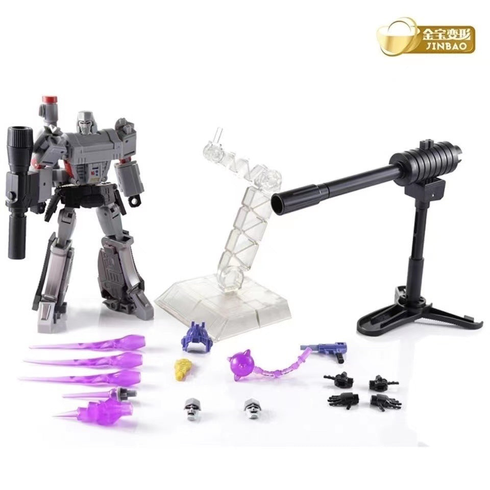 Jinbao Transformer 8002 MEGA Galvatron Mini Model ABS Statue KO NA MP36 Action Figure Toy