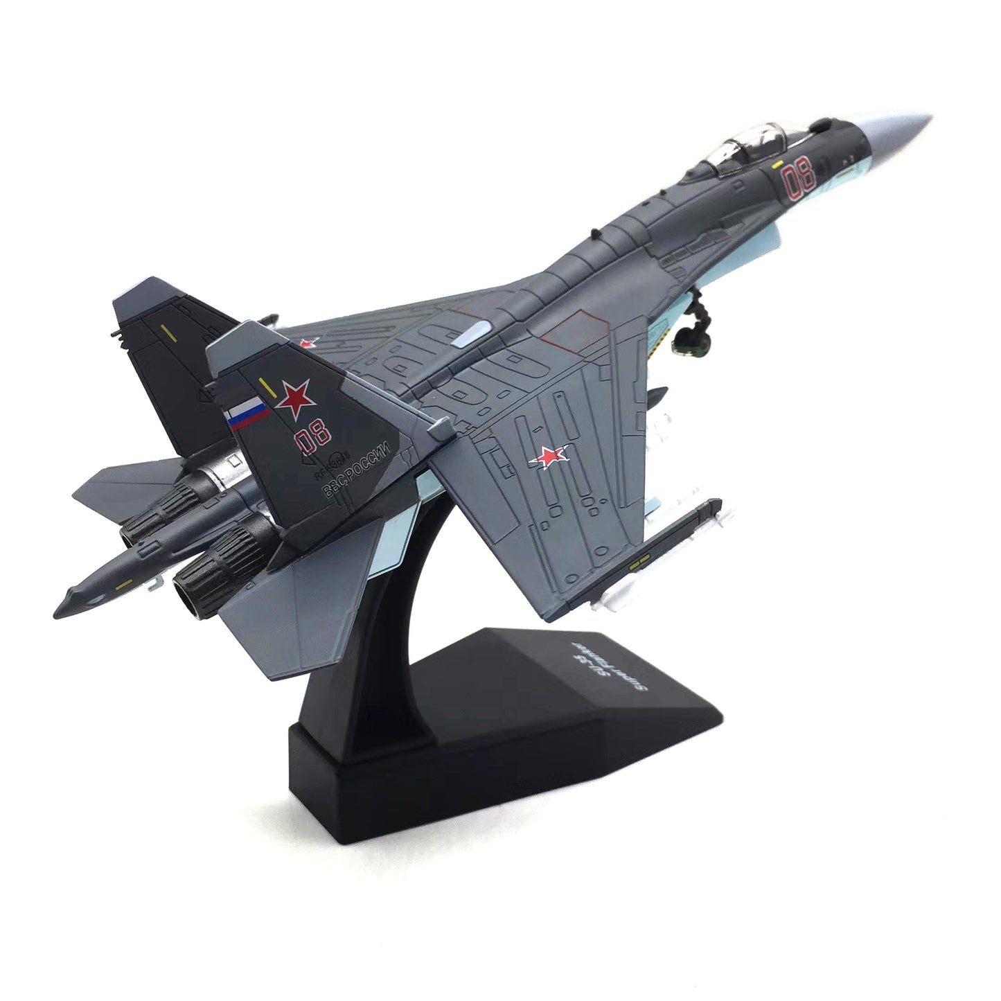 1/100 SU-35 Super Flanker Aircraft Alloy Model Diecast