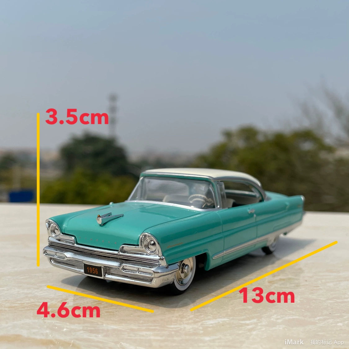 GFCC 1/43 Lincoln Premiere Coupe 1956 Classic Car Model