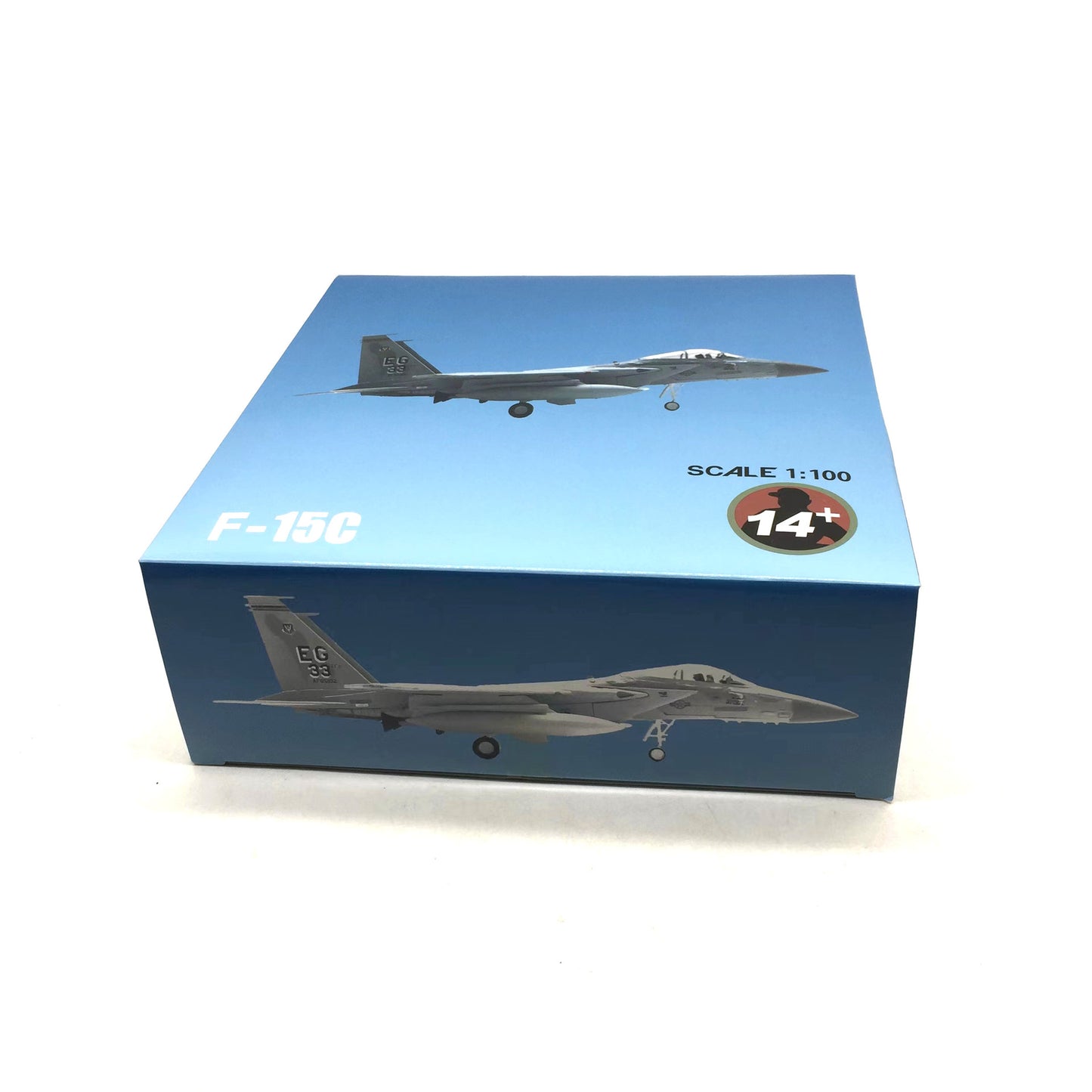 1/100 USA F-15C F-15E F-16C Aircraft Alloy Model Diecast