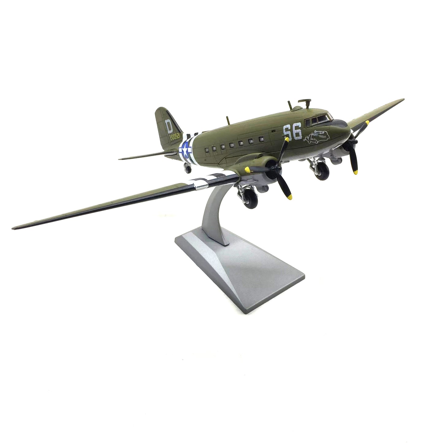 1/100 EK -47/DC-3 D-Day 75th Anniversary Aircraft Alloy Model Diecast