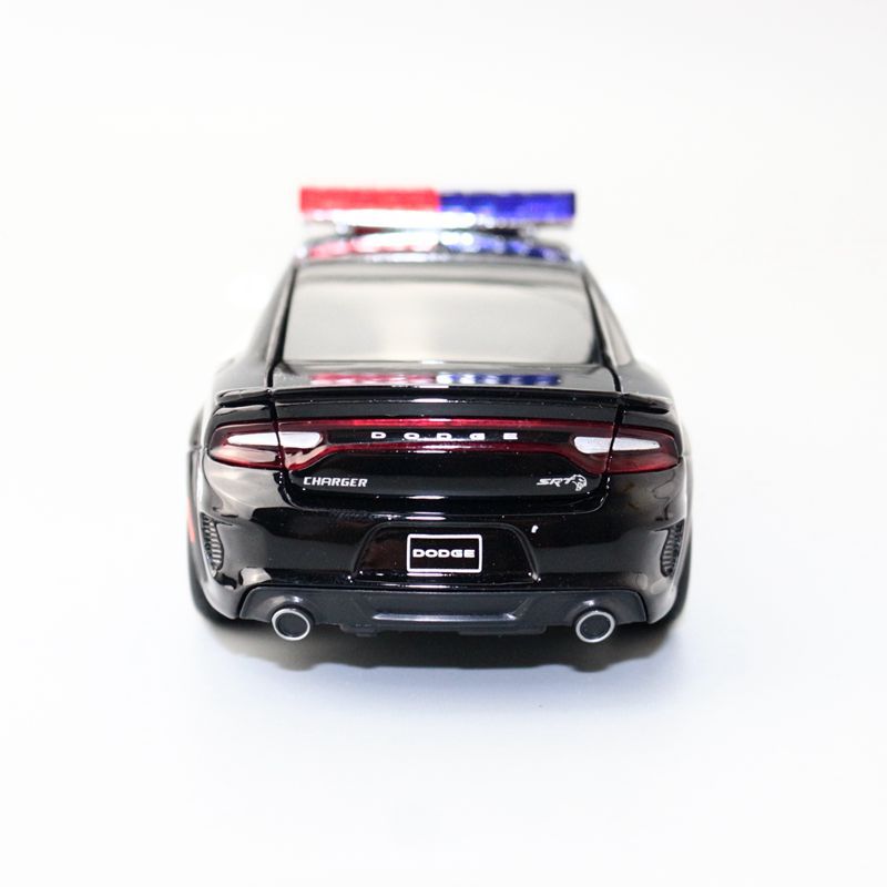 JKM 1/32 Dodge Charger SRT Police Car Modern Car Model