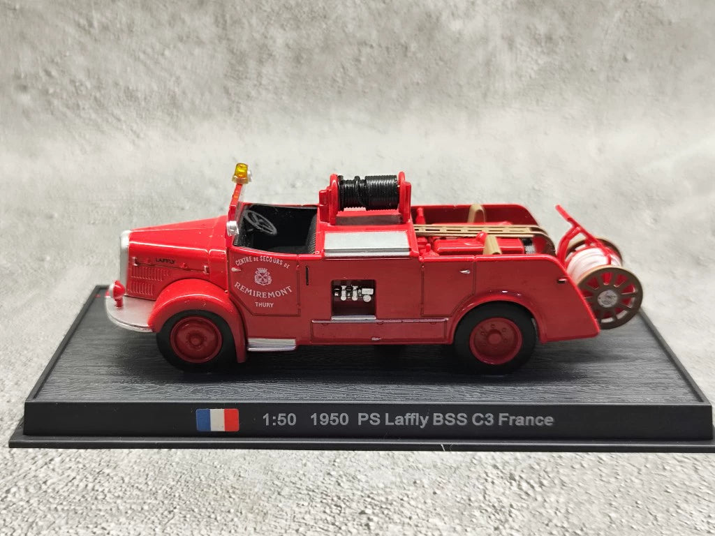 AMER 1/50 PS LAFFLY BSS C3 France Fire Engine 1950 Classic Car Model