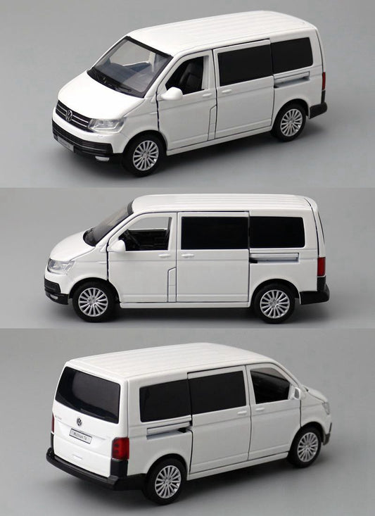 JKM 1/32 Volkswagen Multivan T6  Mpv Modern Car Model