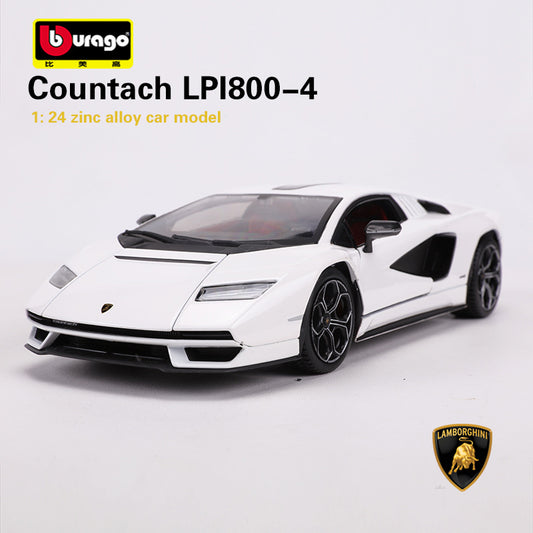 Bburago 1/24 Lamborghini Countach LPI800-4 Modern Car Model