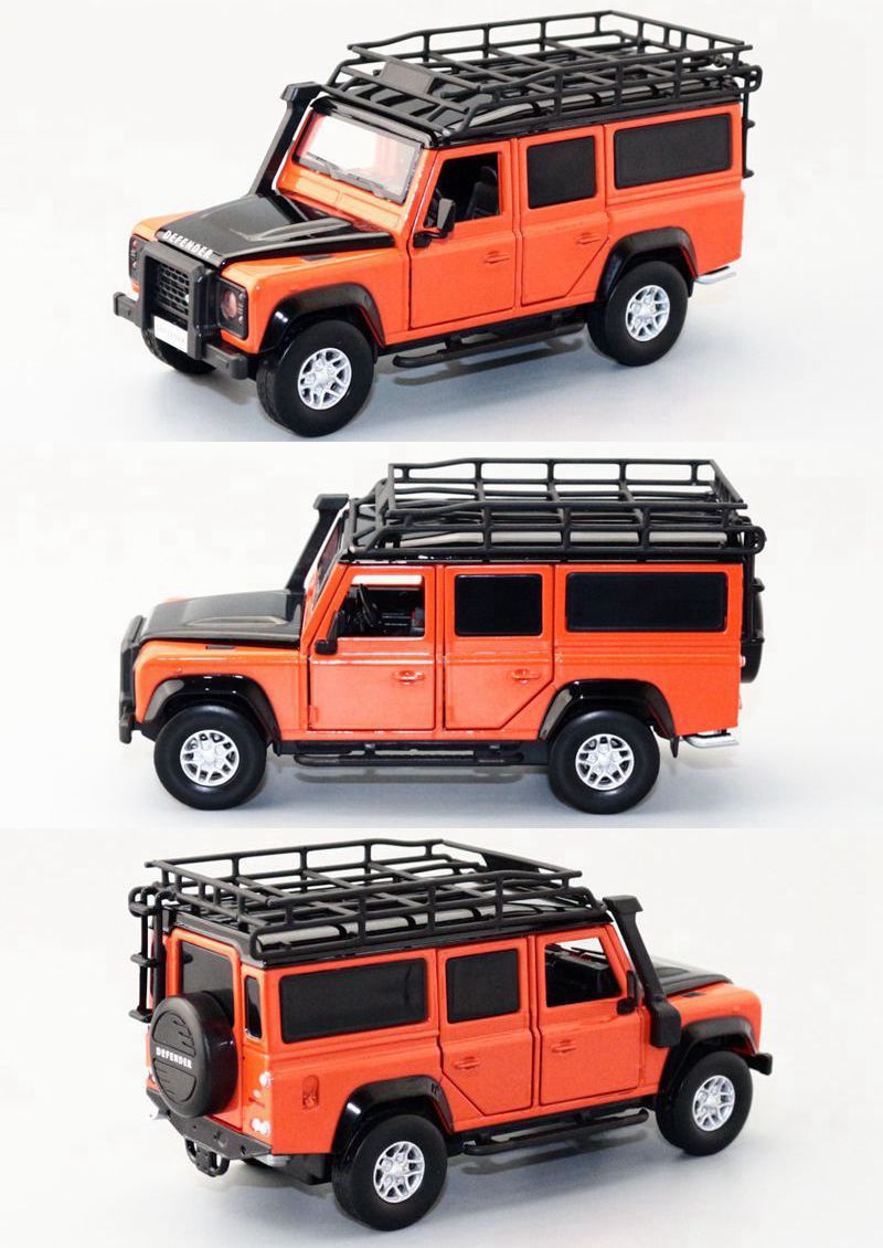 JKM 1/32 Land RoverDefender  2010 SUV Modern Car Model