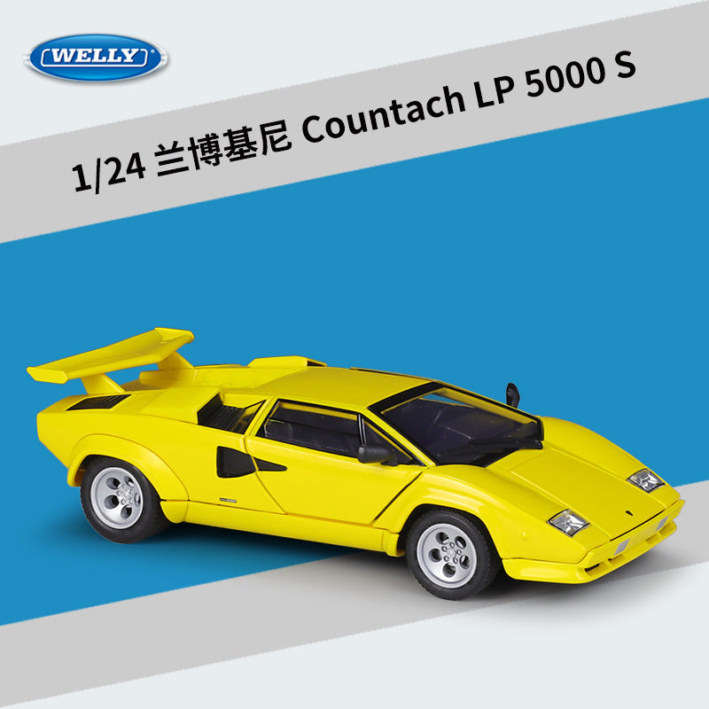 Welly 1/24 Lamborghini Countach LP 5000 S Modern Car Model