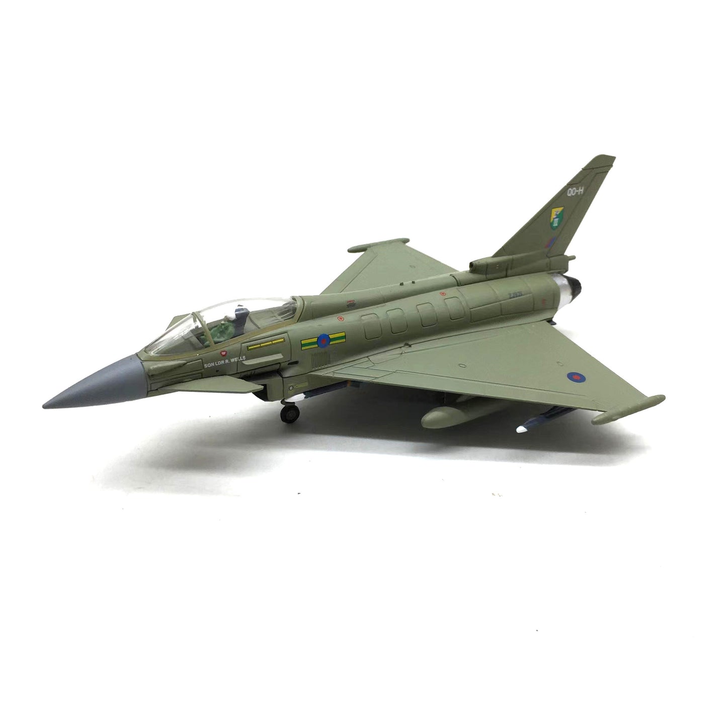 1/100 EK Eurofighter France Mirage 2000 Aircraft Alloy Model Diecast