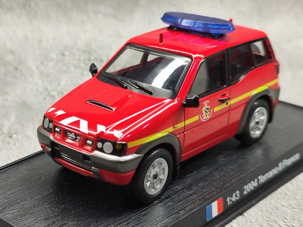 AMER 1/43 Terrano II France Fire Engine 2004 Modern Car Model