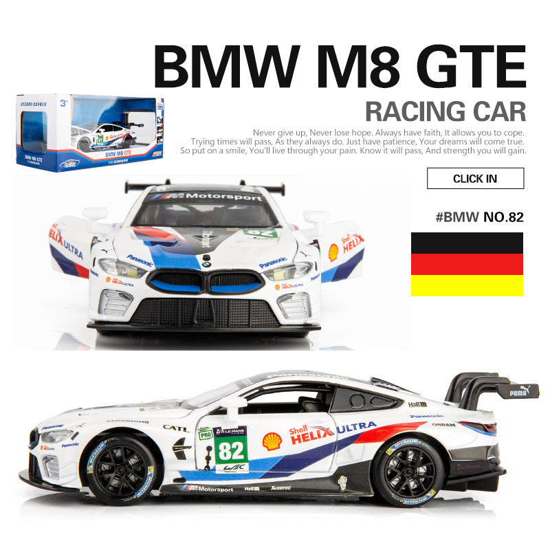 Makeda 1/32 BMW M8 GTE Racing Car Model