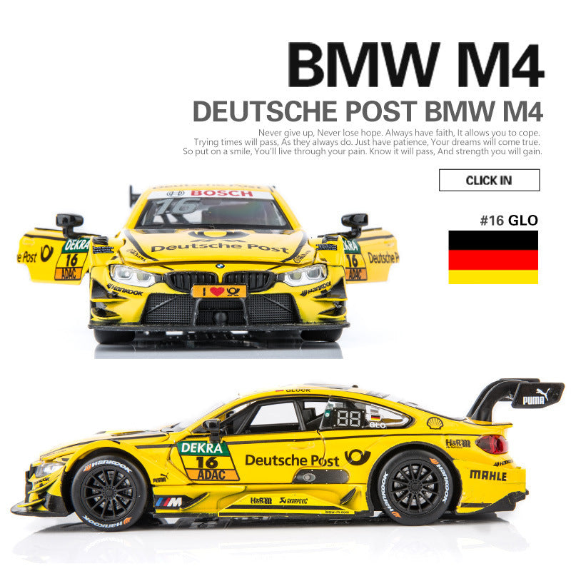 Makeda 1/32 BMW M4 DTM Racing Car Model