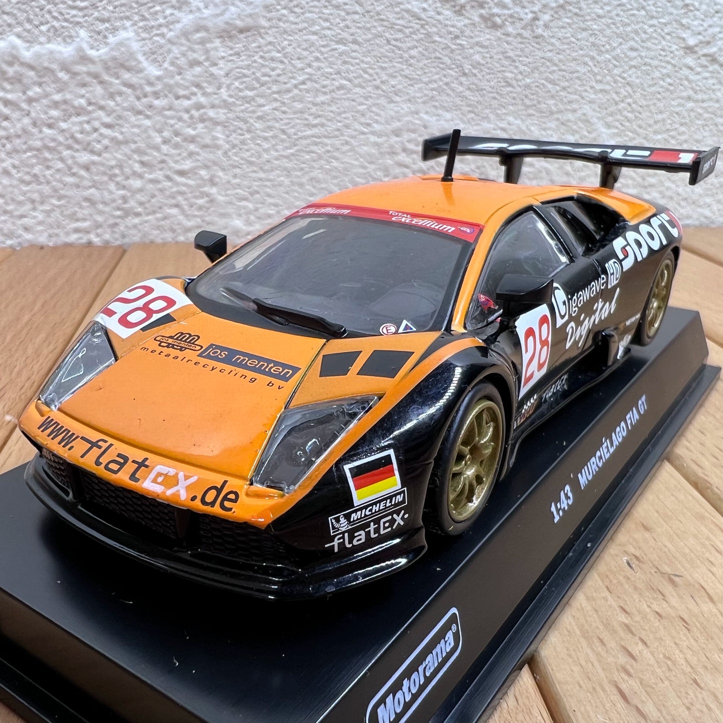 1/43 Lamborghini Murcielago Fia GT Morden Car Model