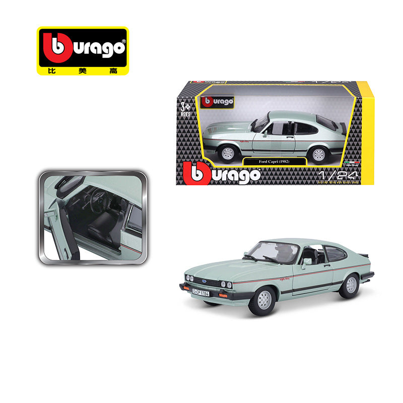 Bburago 1/24 Ford Capri 1600 GT 1982 Modern Car Model