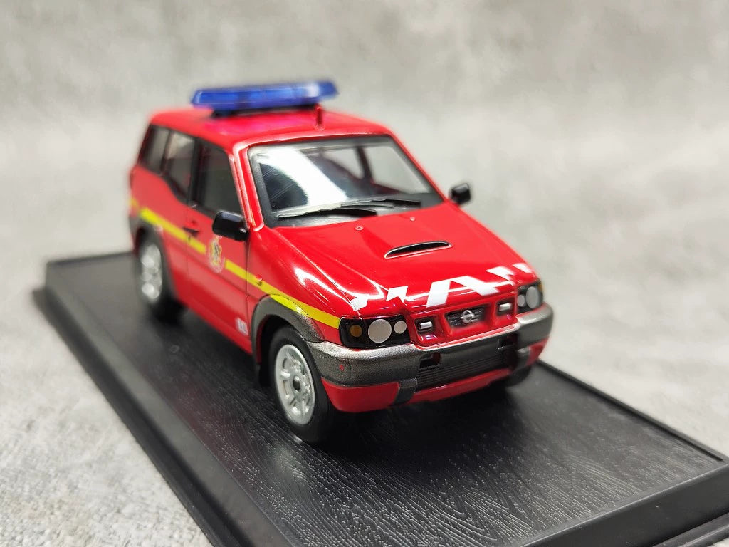 AMER 1/43 Terrano II France Fire Engine 2004 Modern Car Model