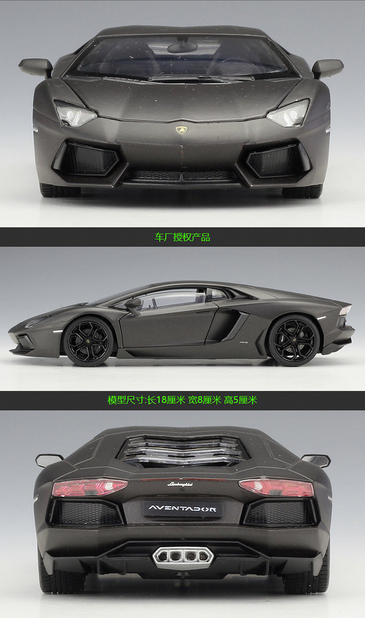 Welly 1/24 Lamborghini Aventador Coupe LP700-4 Modern Car Model