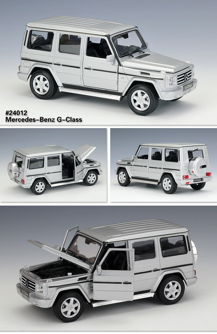 WELLY 1/24 Mercedes-Benz G-Class SUV Modern Car Model