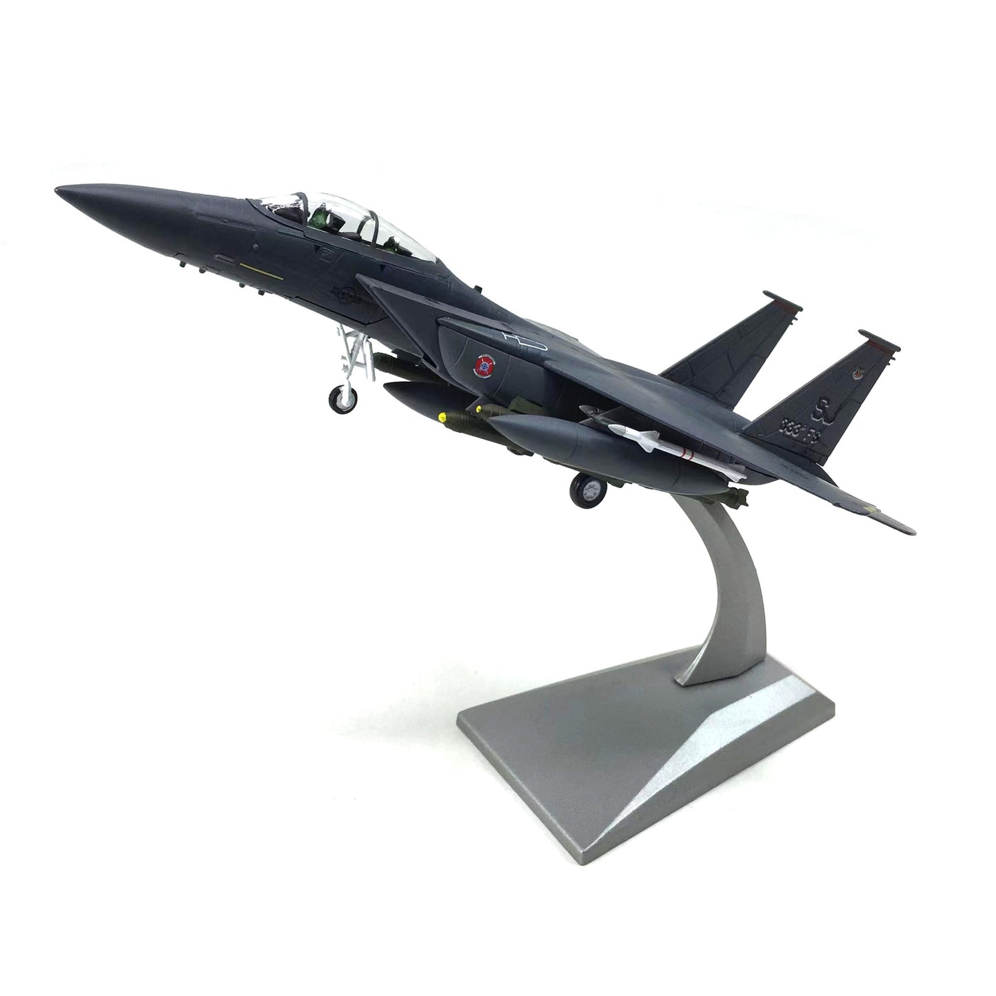 1/100 USA F-15C F-15E F-16C Aircraft Alloy Model Diecast