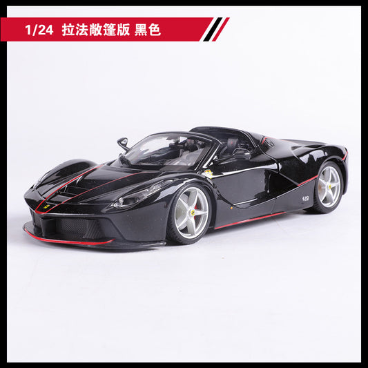 Bburago 1/24 Ferrari  Laferrari Aperta convertible Modern Car Model