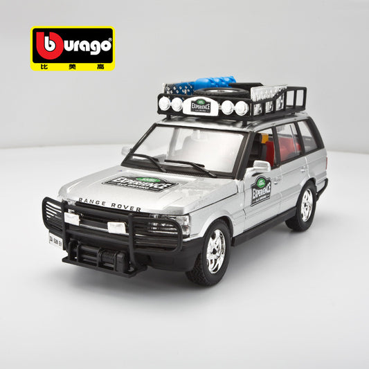 Bburago 1/24 Land Rover Range Rover With Roof Rack Modern Car Model